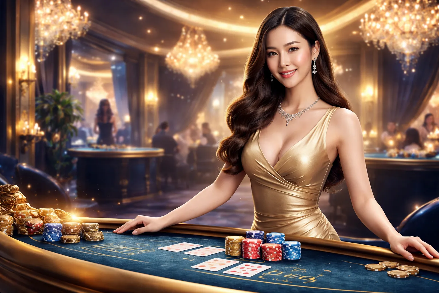 Người chơi đang áp dụng mẹo chiến thắng tại ebet casino với giao diện trò chơi hiện đại, màu xanh lá cây và trắng chủ đạo.